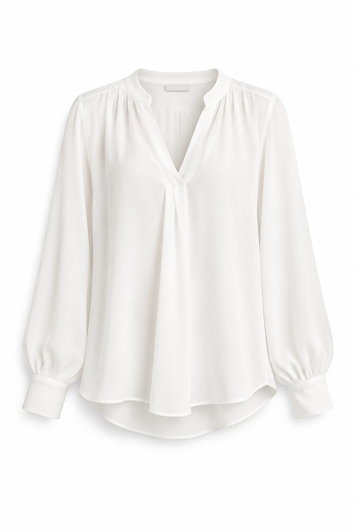 Blusa Fluida Branca
