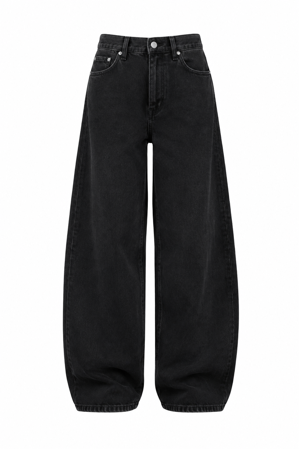 Calças Baggy Preto