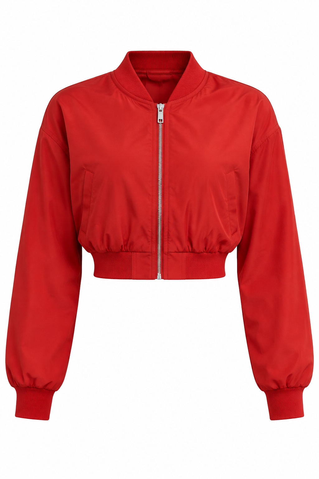 Bomber Cropped Vermelho