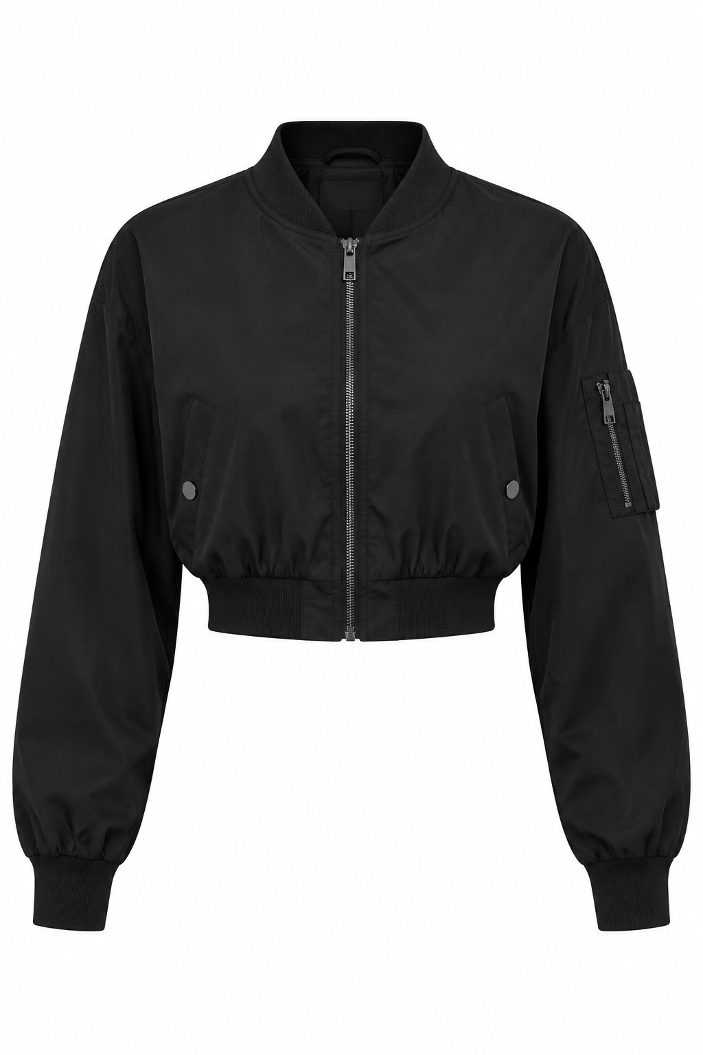 Bomber Cropped Preto