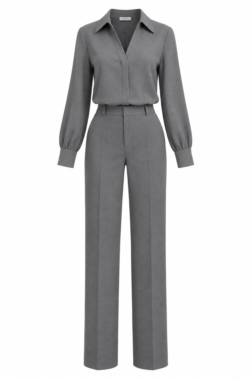 Conjunto Outono/Inverno Cinzento