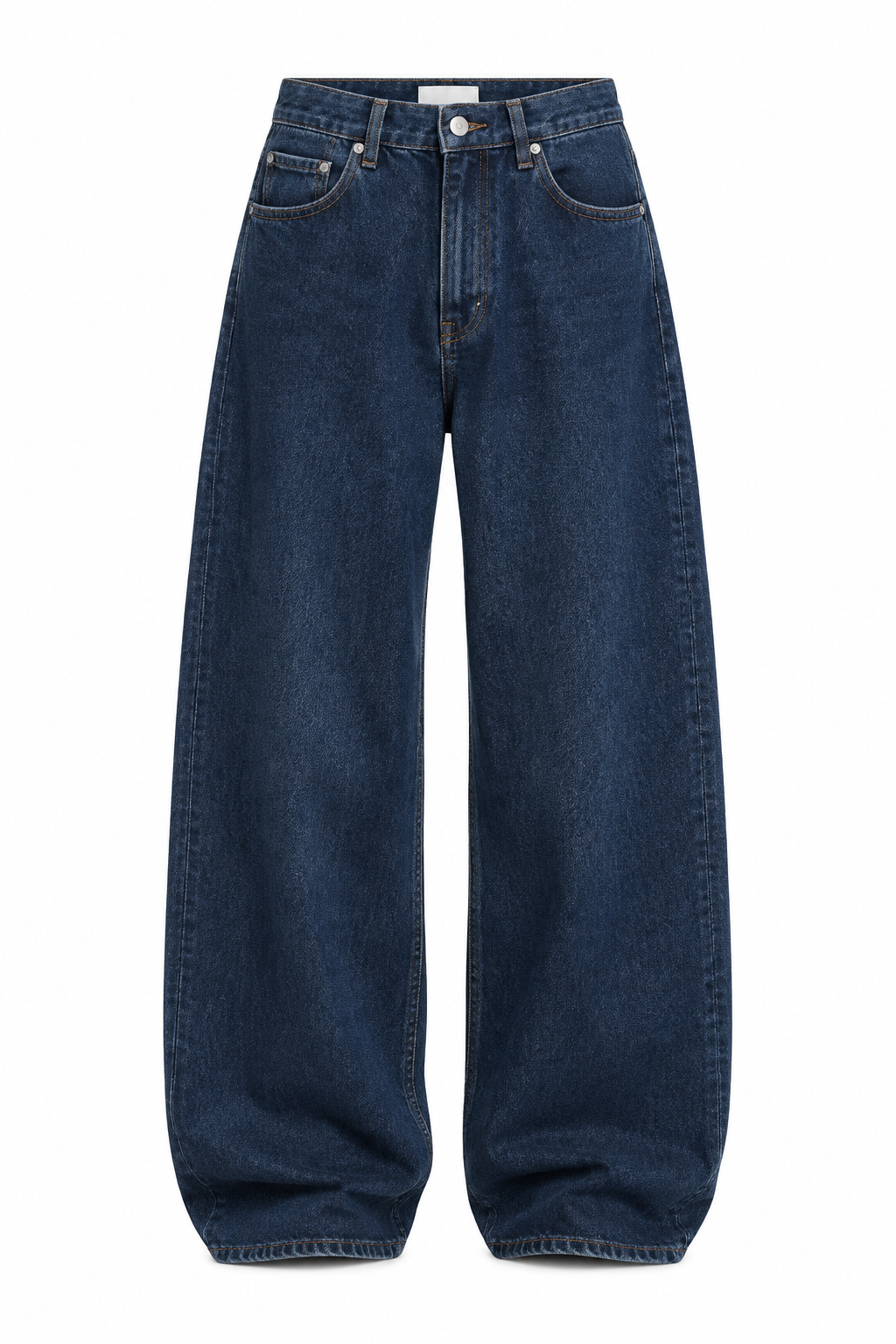 Calças Baggy Azul Escuro